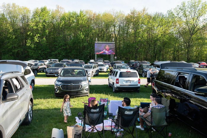 Macomb County Drive In Movies - From Theater Facebook Page (newer photo)
